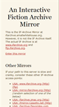 Mobile Screenshot of ifarchive.smallwhitehouse.org